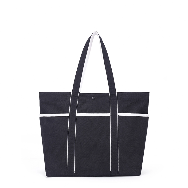 LANKIN Canvas Tote Bag Shoulder-carry Simple Large-Capacity for Everything 1