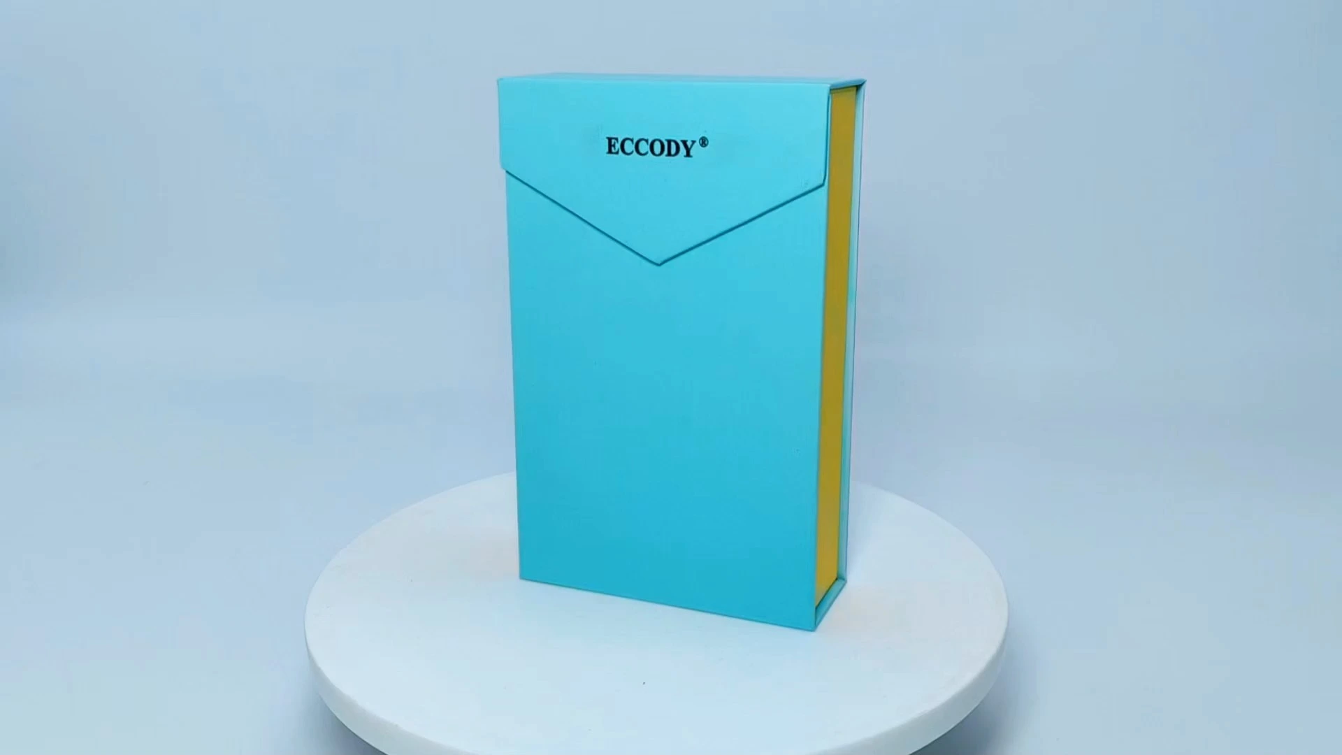 ECCODY Luxury Magnetic Closure Perfume Gift Box Custom Hard Cardboard Packaging with EVA Foam Insert 1