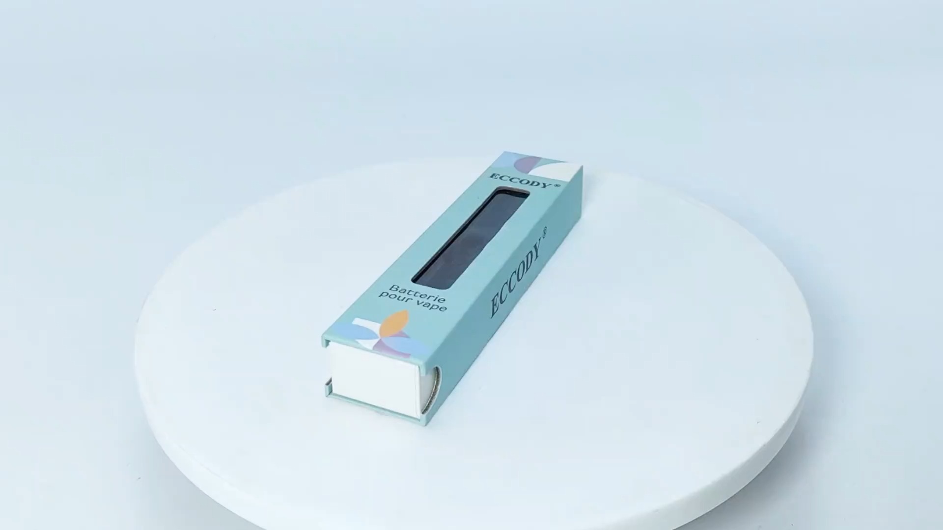 Verpackungsbox für Batteriezerstäuber mit sichtbarem PVC-Fenster 1