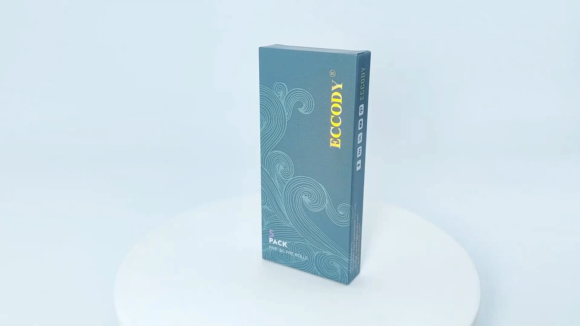 Childproof THC Candy Hologram Silver Packaging Box 1