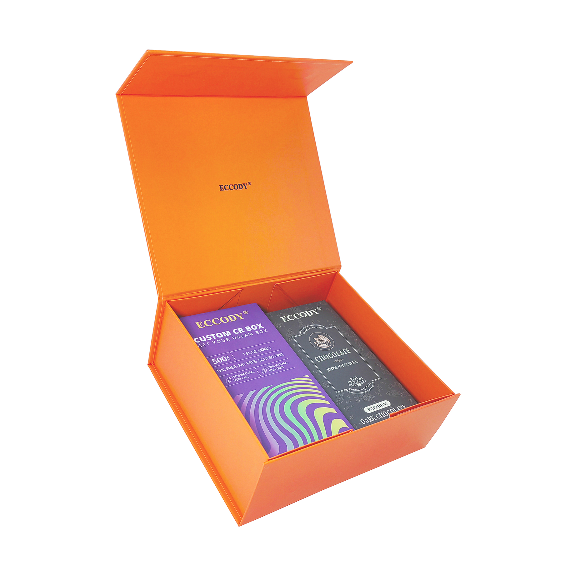 ECCODY Magnetische Geschenkboxen Großhandelsgröße Stanzfensterfabrik 5