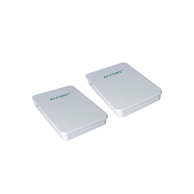Boîte en fer blanc à couvercle coulissant rectangulaire solide avec sécurité enfant pour onguent de bonbons au CBD 136g 3