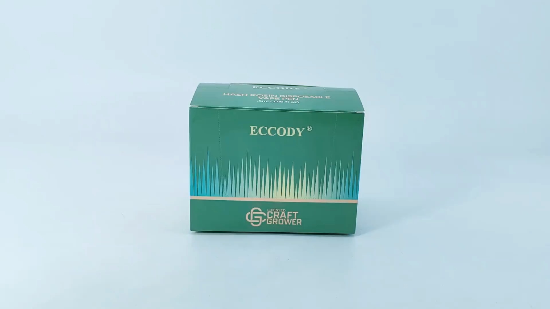 Boîte de présentation pliante personnalisée, respectueuse de l'environnement et recyclable 1