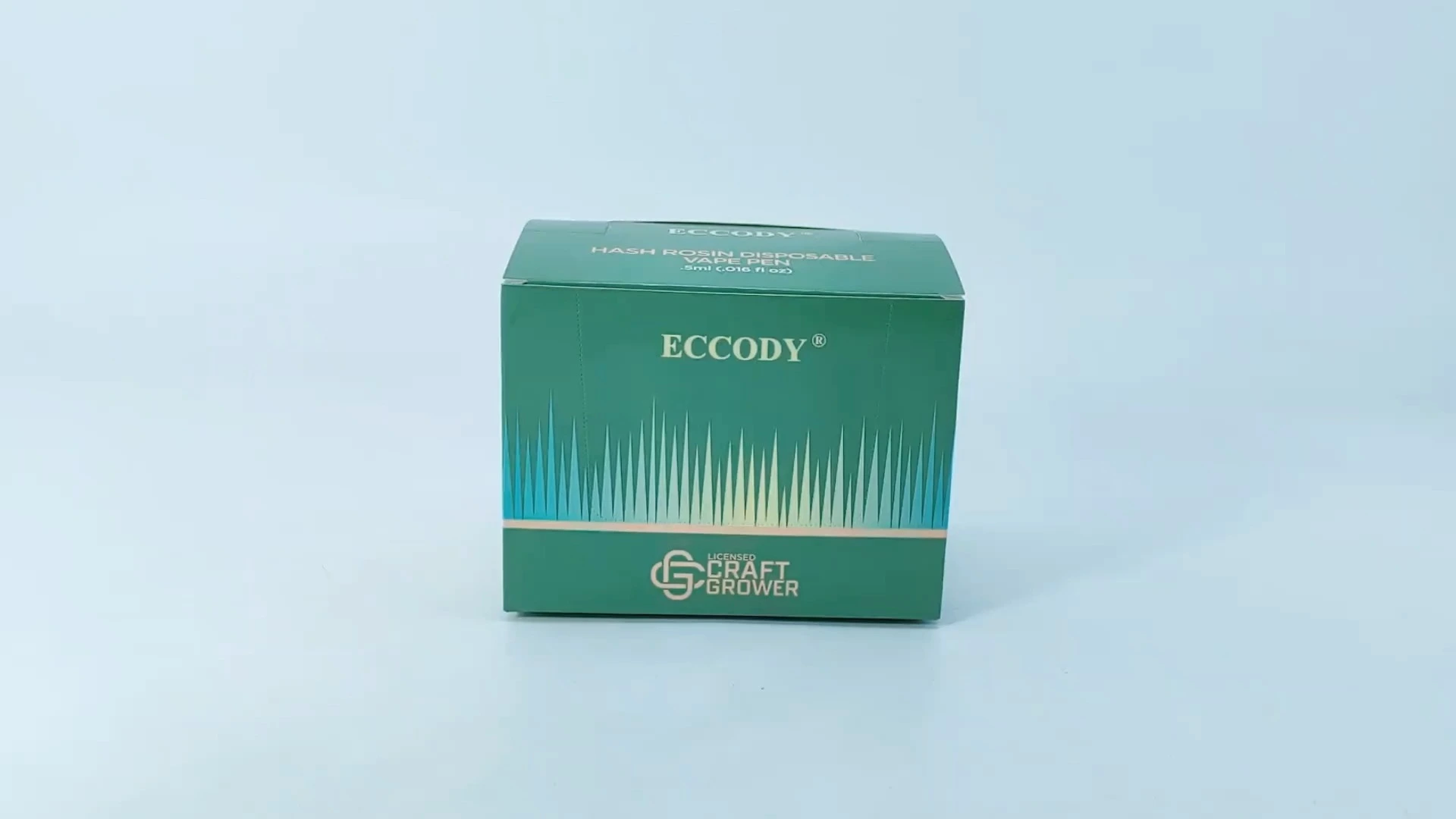 Environmentally friendly and recyclable custom color box folding display box 1