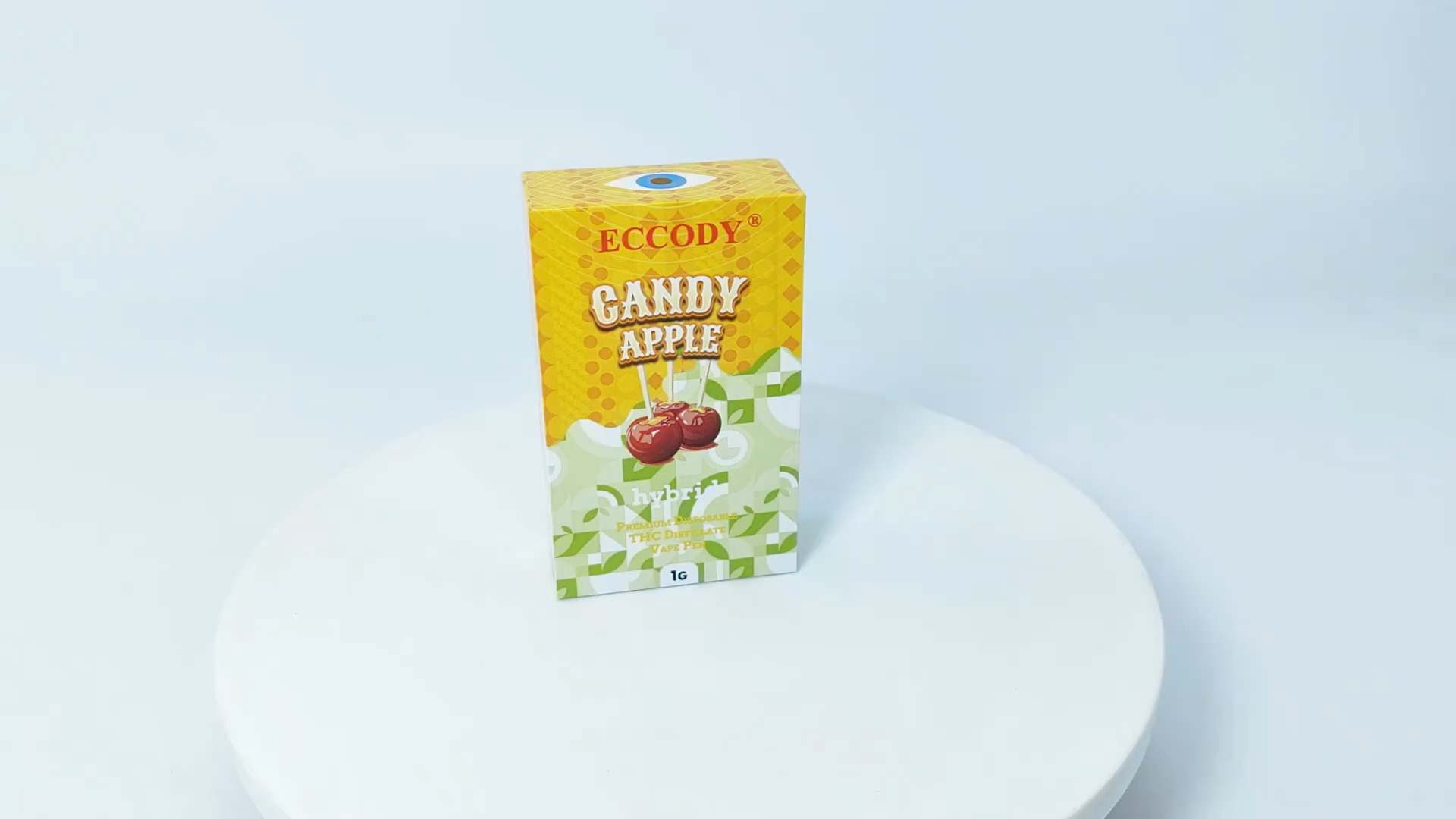 Emballage de qualité alimentaire Boîte d'emballage personnalisée pour bonbons THC 1