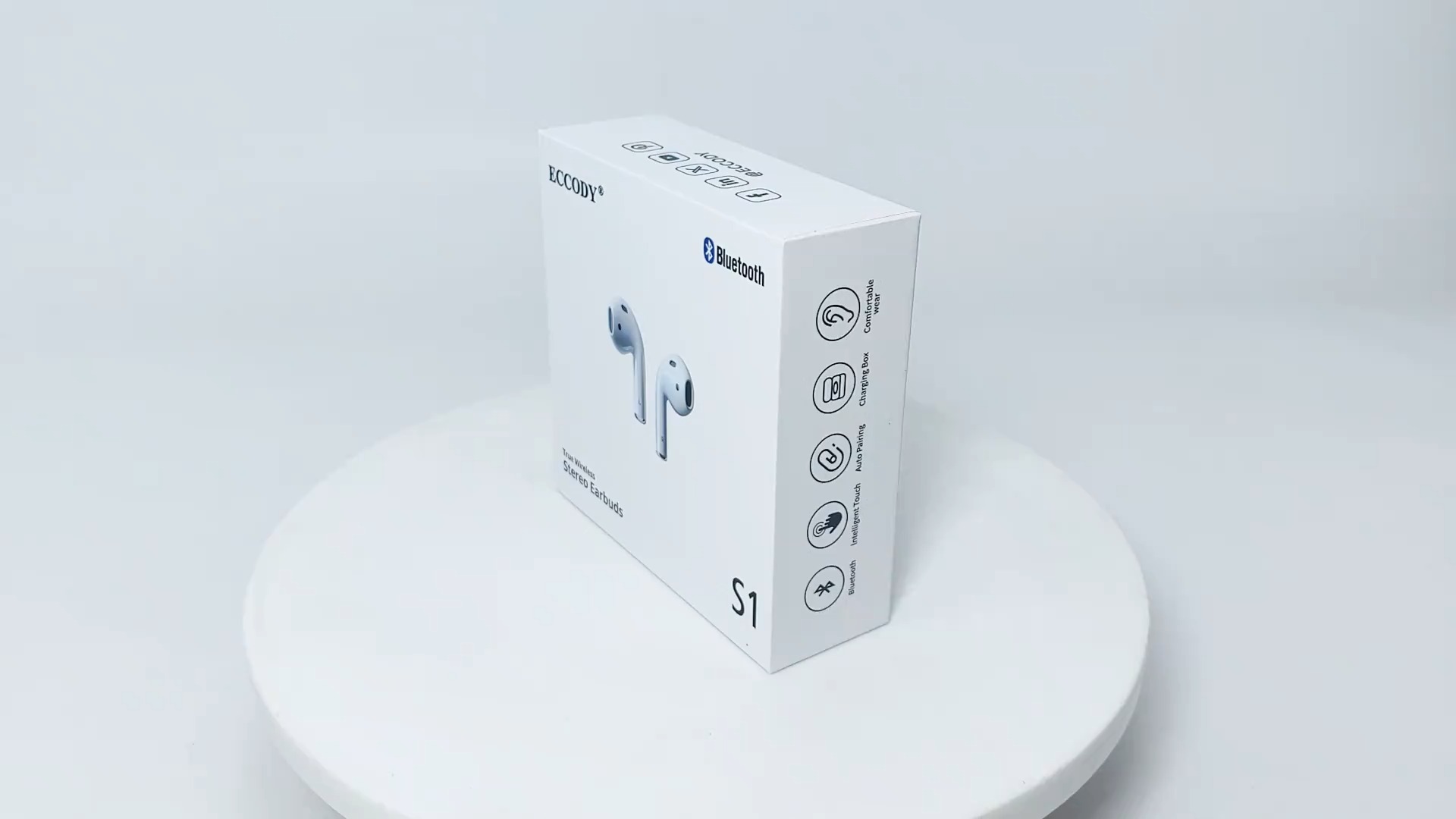 Boîte d'emballage pour casque Bluetooth haut de gamme personnalisable 1