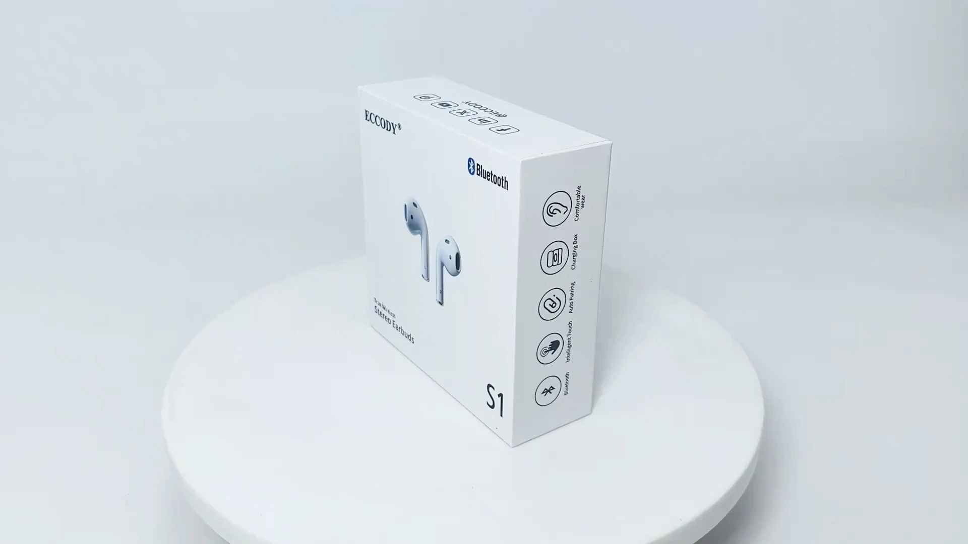 Customizable high-end Bluetooth headset packaging box 1