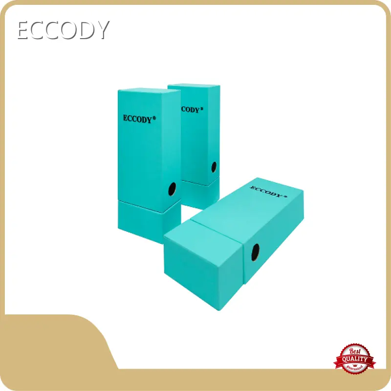 ECCODY Child Resistant Box Die-cut Windows Child Resistant Boxcompany 1