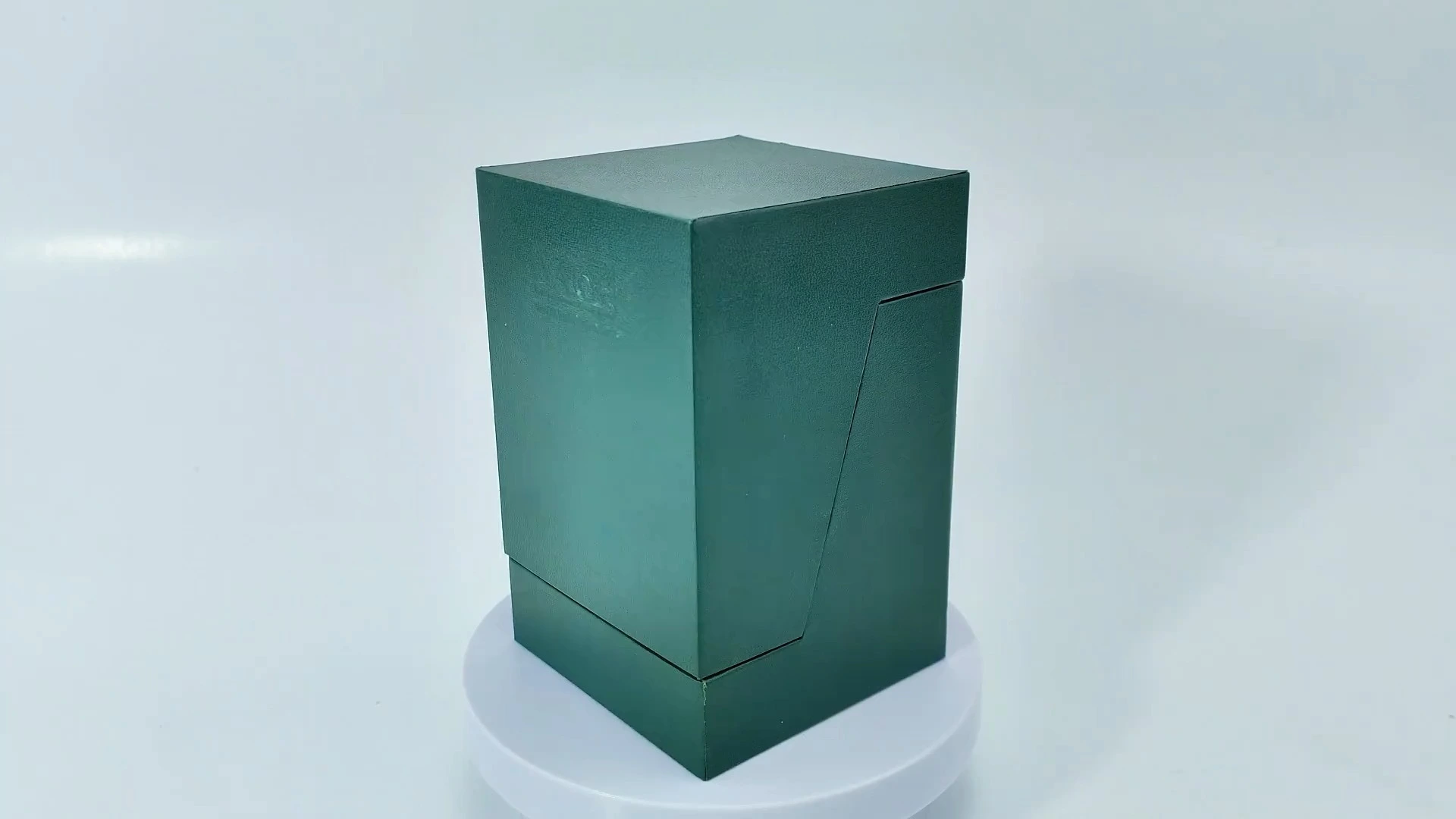 Elegant Ink Green Perfume Gift Box Exquisite Storage Custom Perfume Packaging Box 1