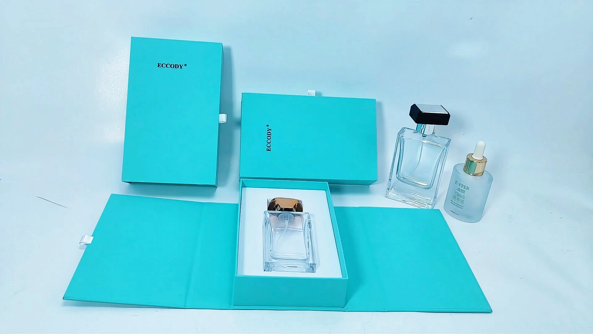 Coffret de rangement personnalisé pour parfums - Boîte magnétique à rabat 1