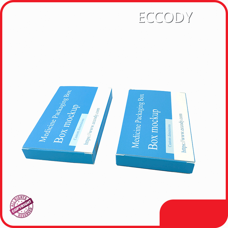 Medicine Lock Box Factory Die-cut Windows 1