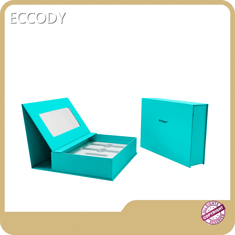Rigid Box with Magnetic Closing Lid Printing and Coating Can All Be Customized 12 Dayscompany 1
