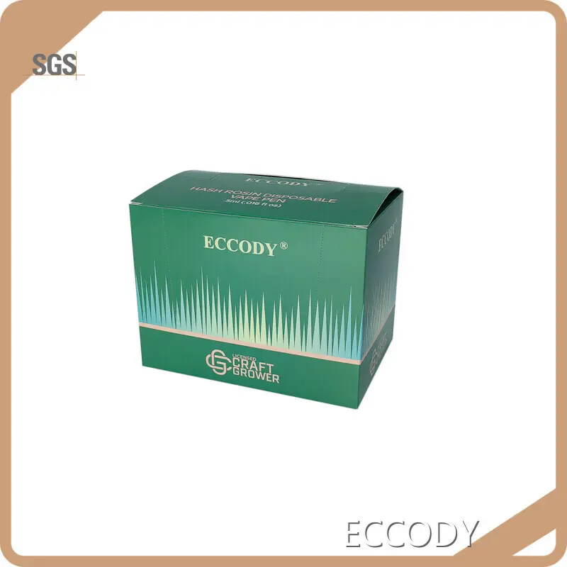 Cigarette Packaging Box 12-15 Days Tuck End Box Wholesale - ECCODY 1