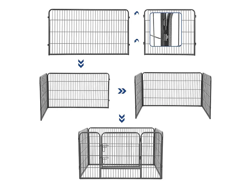 Custom Outside Dog Cage Price List 6