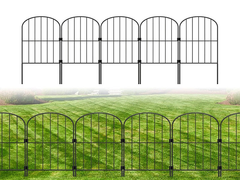 Panneau de clôture de jardin en acier 1