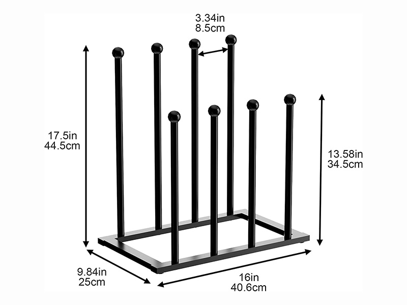 Schuh-Organizer aus Metall 5