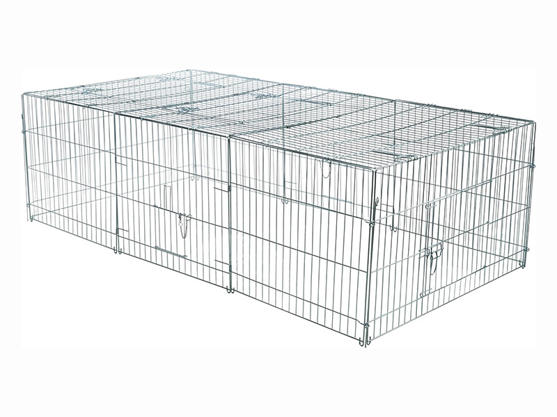 Cage extérieure industrielle de fil de poulet 5