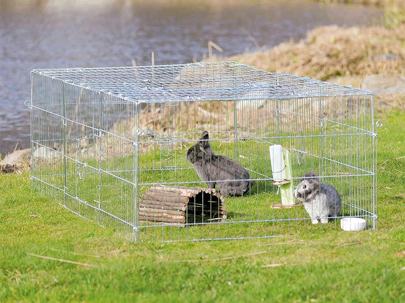 Industrial Outdoor Chicken Wire Cage 1