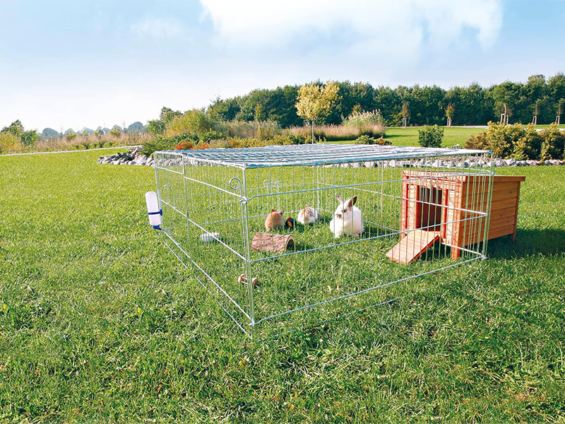 Cage extérieure industrielle de fil de poulet 2