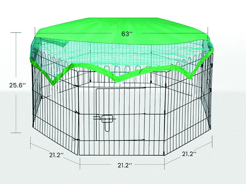 Galvanized Iron Wire Chicken Cage Fencing For Poultry Protection 3