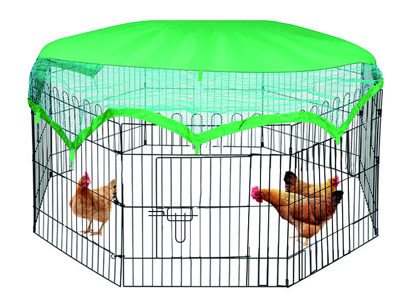 Galvanized Iron Wire Chicken Cage Fencing For Poultry Protection 1