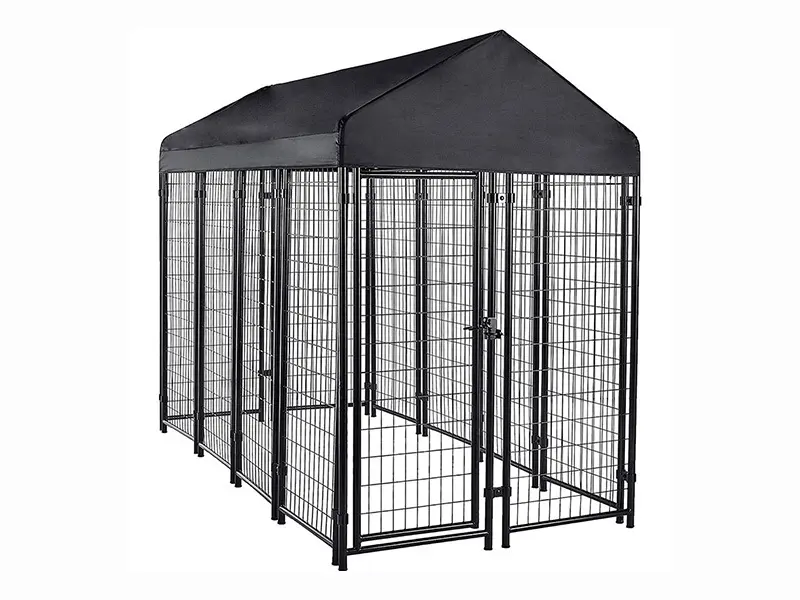 Metal Dog Crate A195 Iron Wire and Galvanized Square Tube; Splicing Assembly;factory Price 3