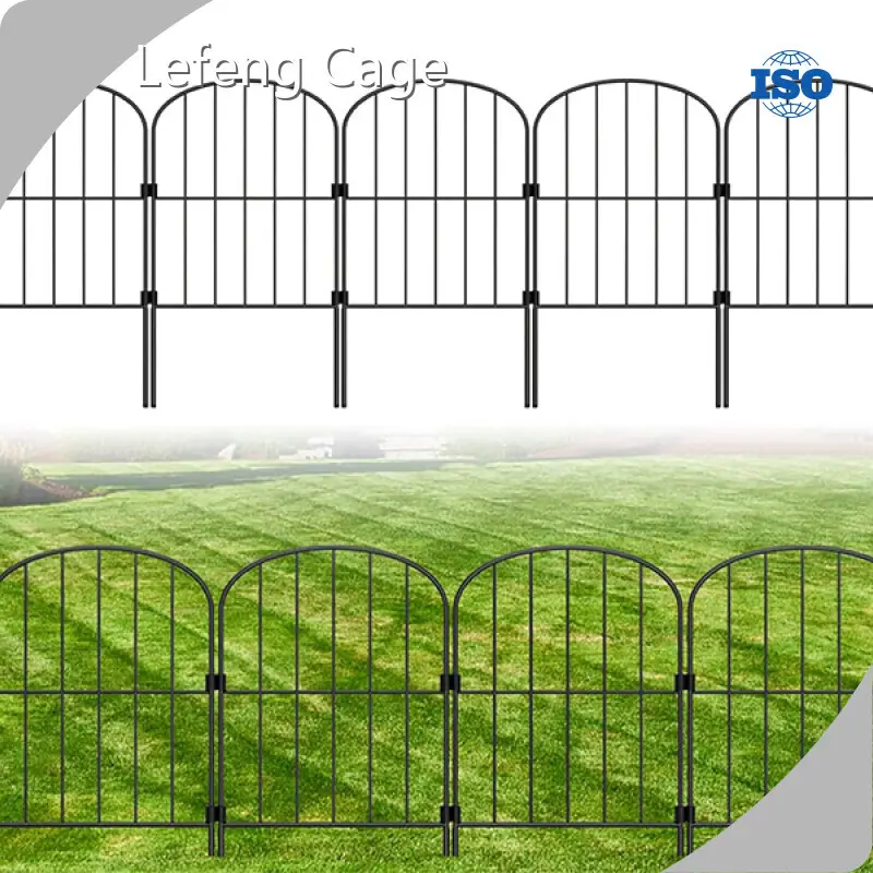 New Metal Fence for Front Yard with Custom Services 1