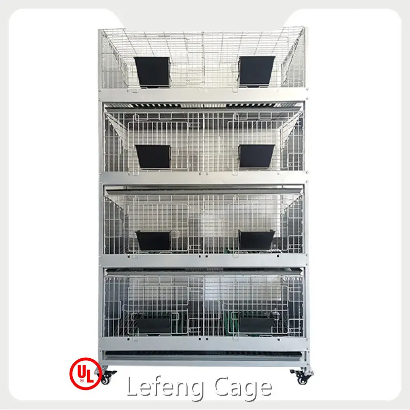 Lefeng Cage Commercial Rabbit Breeding Cages Rex Rabbit and Long-hair Rabbit. Commercial Rabbit Breeding Cagesfactory Direct Supply 1