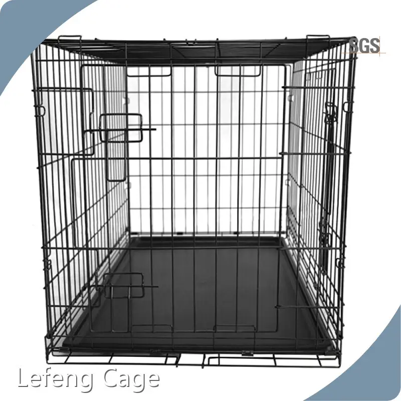 Foldable Dog Cage Factory Price A195; 1