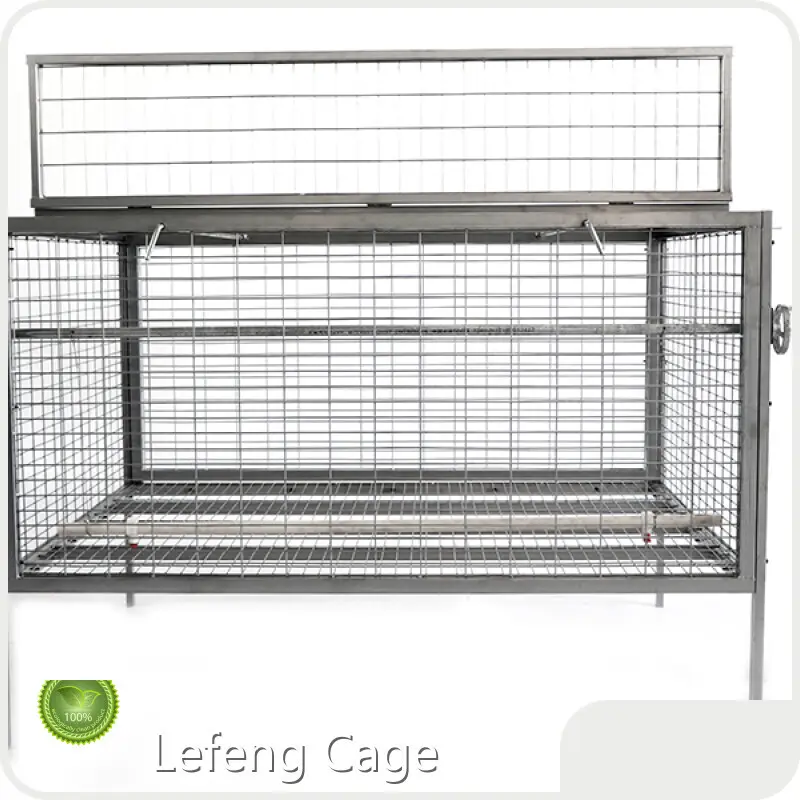 Large Chicken Coop Zn-al Alloy / Hot Galvanizing; Wholesale - Lefeng Cage 1