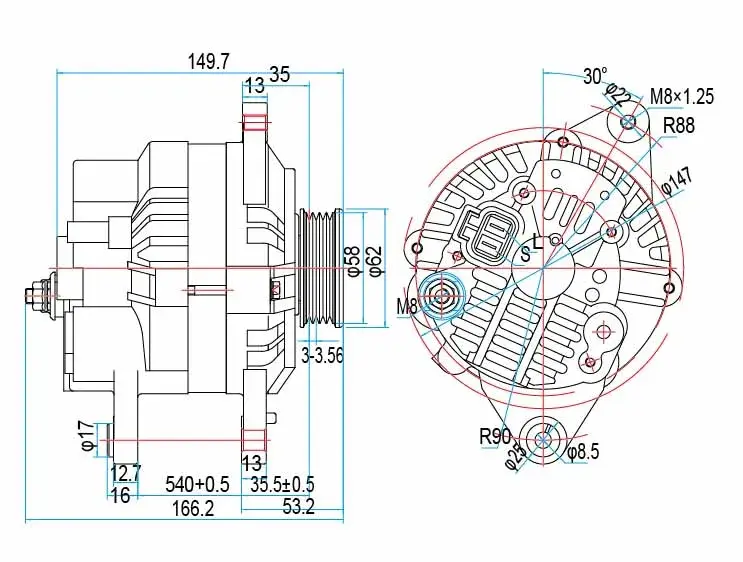 Top Alternator Manufacturers Acceptable for Big Lot - for Business - EXEN 6