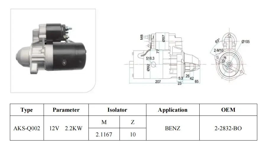 Car Engine Starters Factory Direct Supply Bulk Production2017- 4