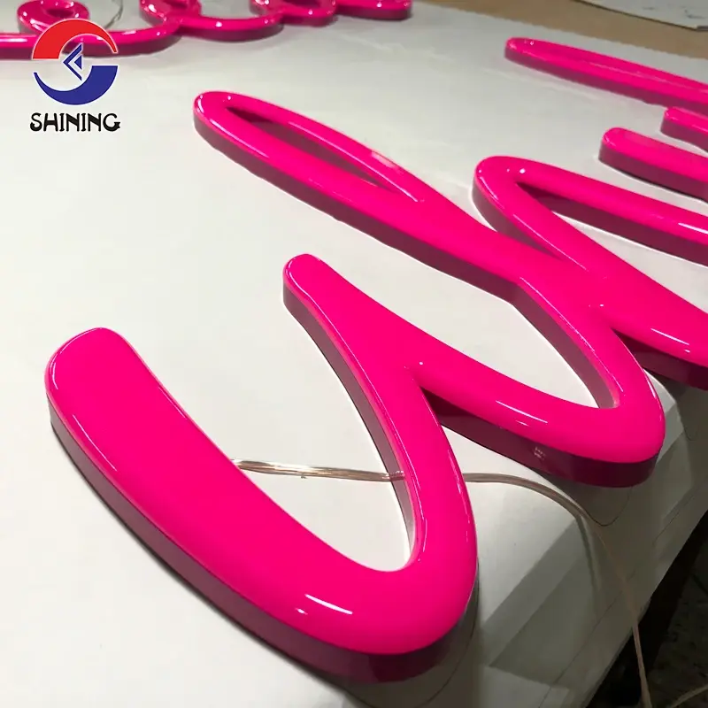 Custom Neon Letter Sign Vendor DC12V 7