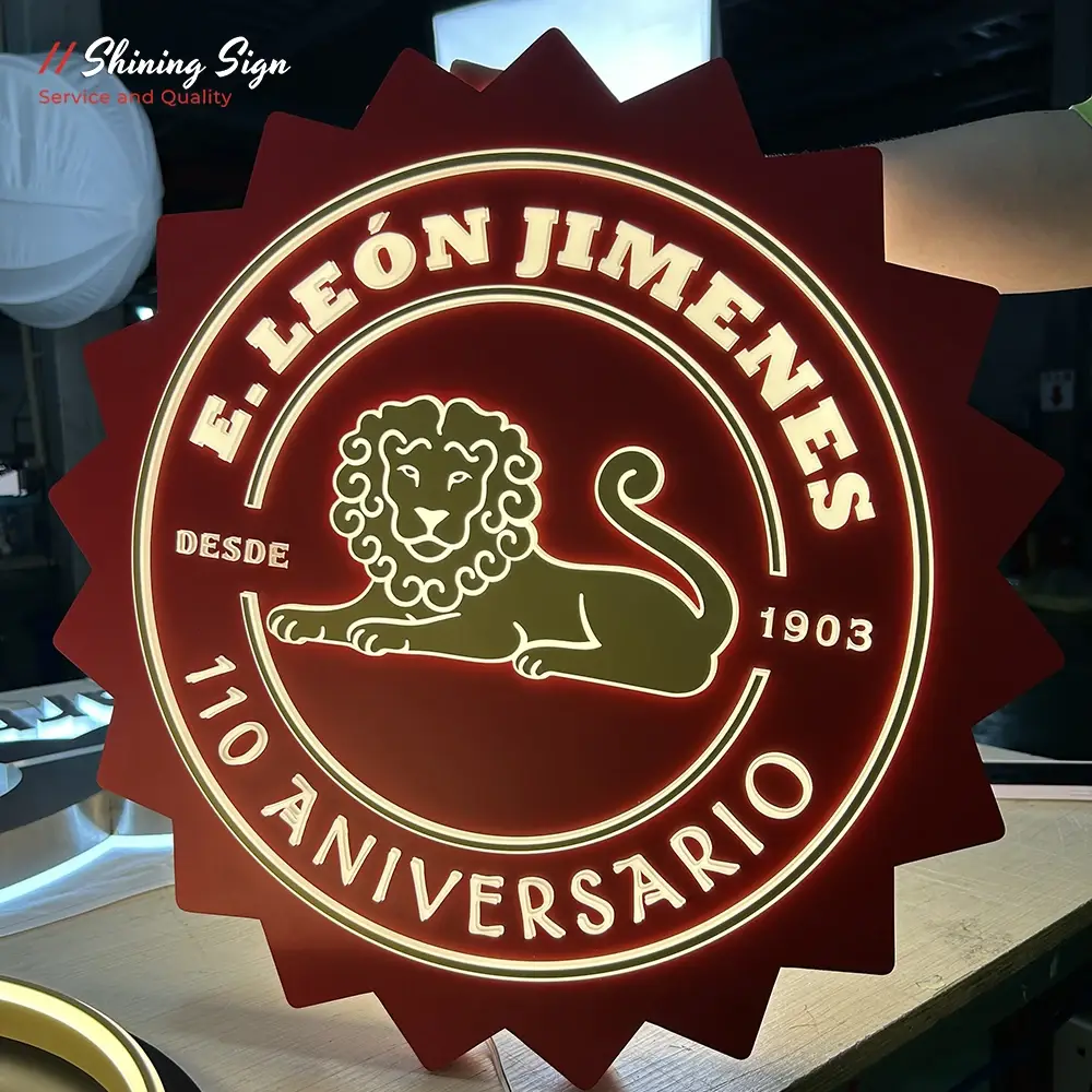 Best Custom Light Up Signs Factory Price 2