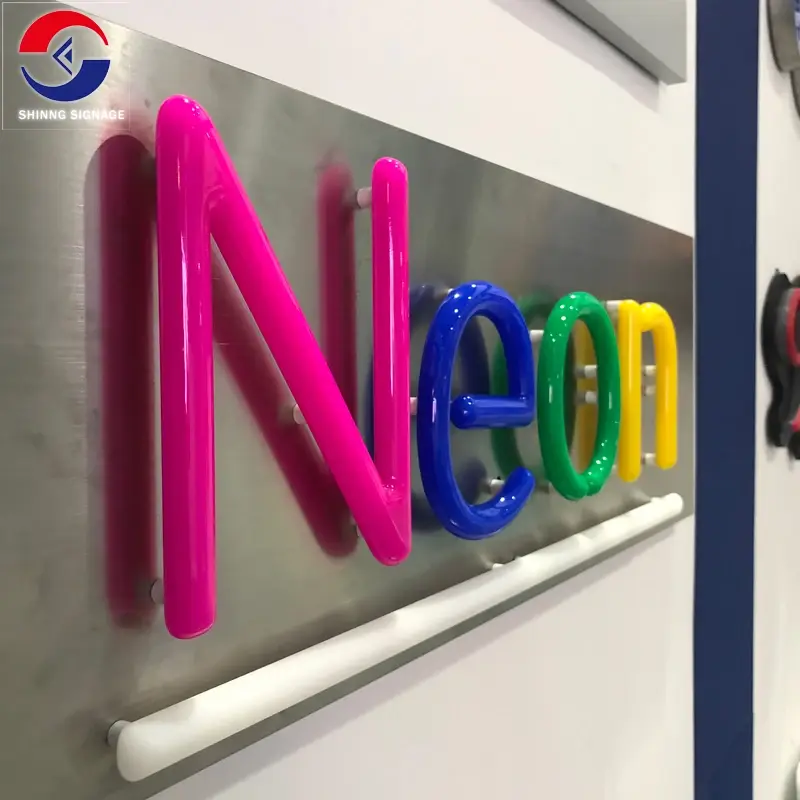 Neon Channel Letters Advertising and Private - - Shining Sign 5