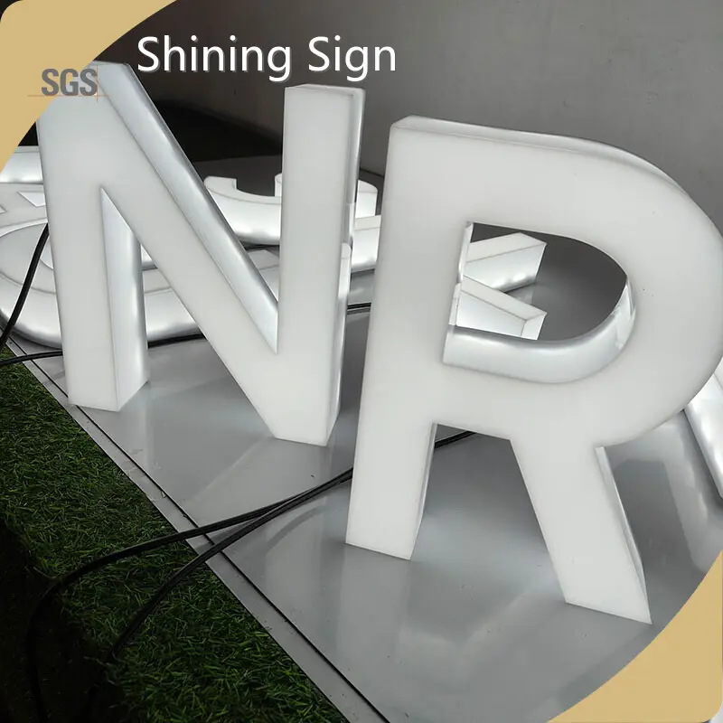 Shining Sign Lit Acrylic Letters 100000 Hours Lit Acrylic Lettersfor Sale 1