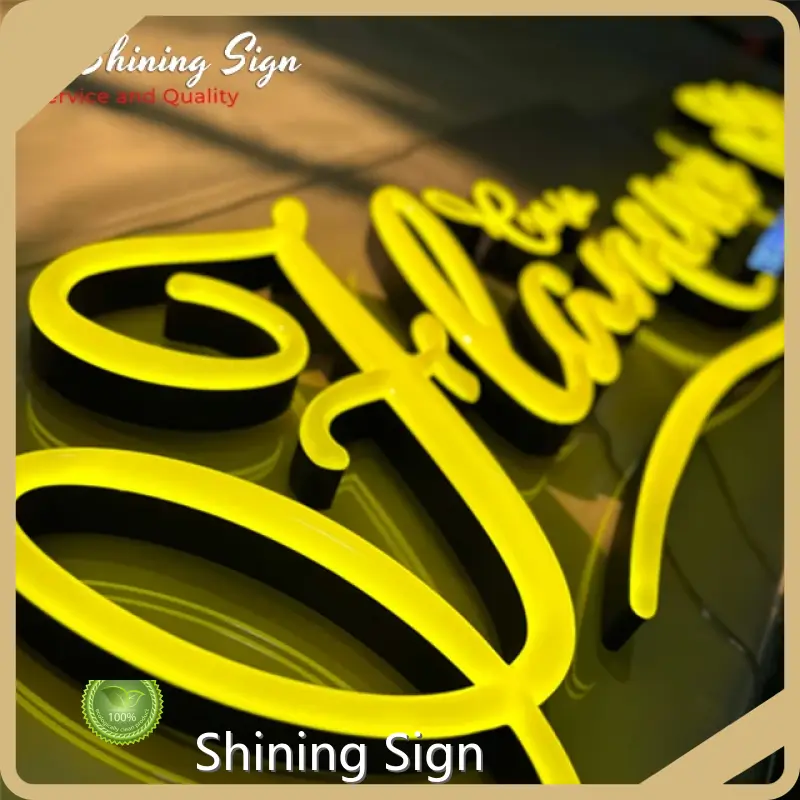 Best Led Sign Manufacturer DC12V by Shining Sign 1