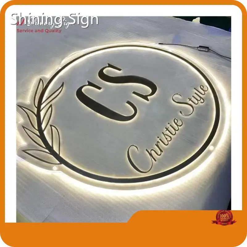 Light Up Signs 12 V by Shining Sign 1