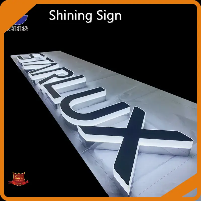 Shining Sign Led Sign Factory Back Lighting Led Sign Factoryfactory 1
