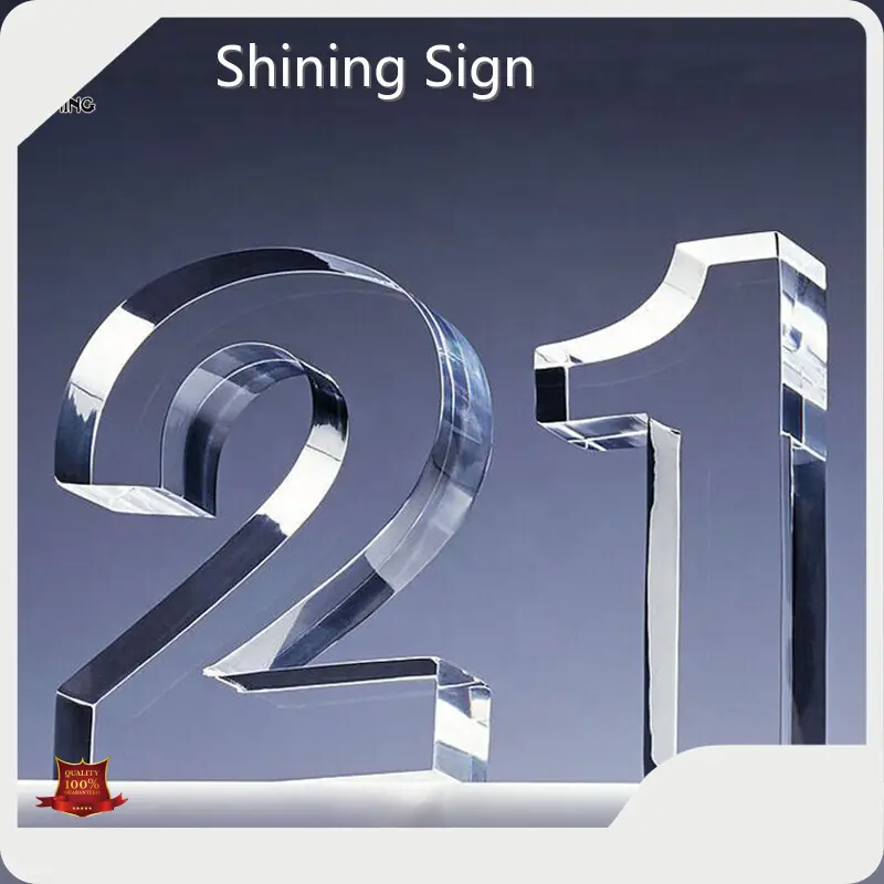 Shining Sign Large Metal Letters Silicone Large Metal Letterssuppliers 1