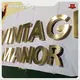Metal Letters on Wall 60 ℃ by Shining Sign 1