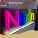 Neon Channel Letters Advertising and Private - - Shining Sign 1