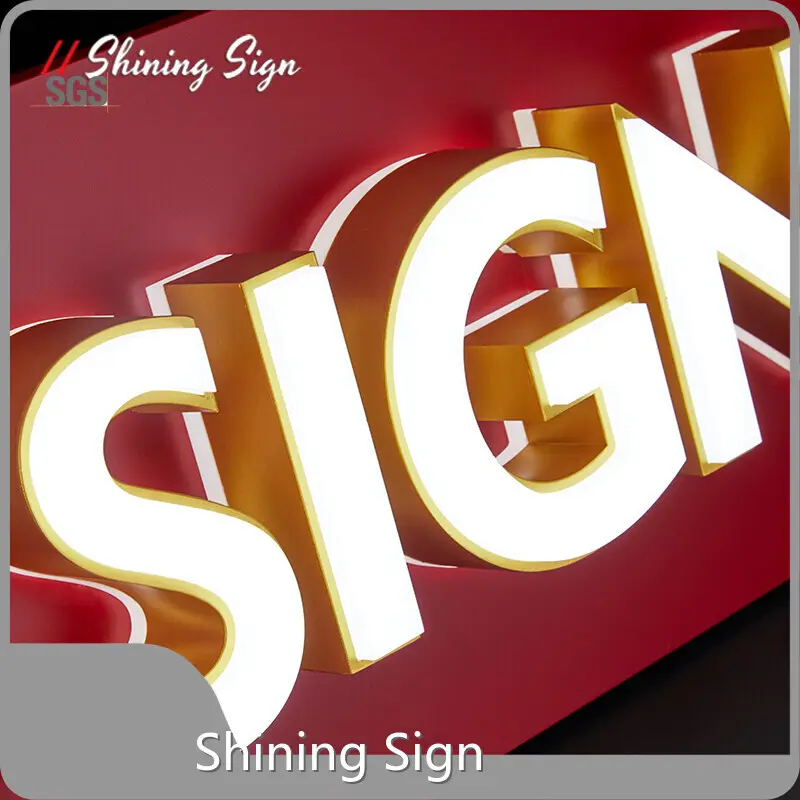 Shining Sign Led Sign Manufacturer 60 ℃ Led Sign Manufacturerprice 1