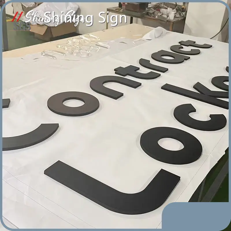 Non Illuminated Channel Letters Price Customized Size 1