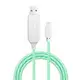 New Arrival Flowing Visible LED Light-Up USB Data Sync Charger Cable for iPhone SXD151 4