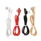 90 degree usb A to angle micro usb data cable quick charger 1M 3FT SXD138 3