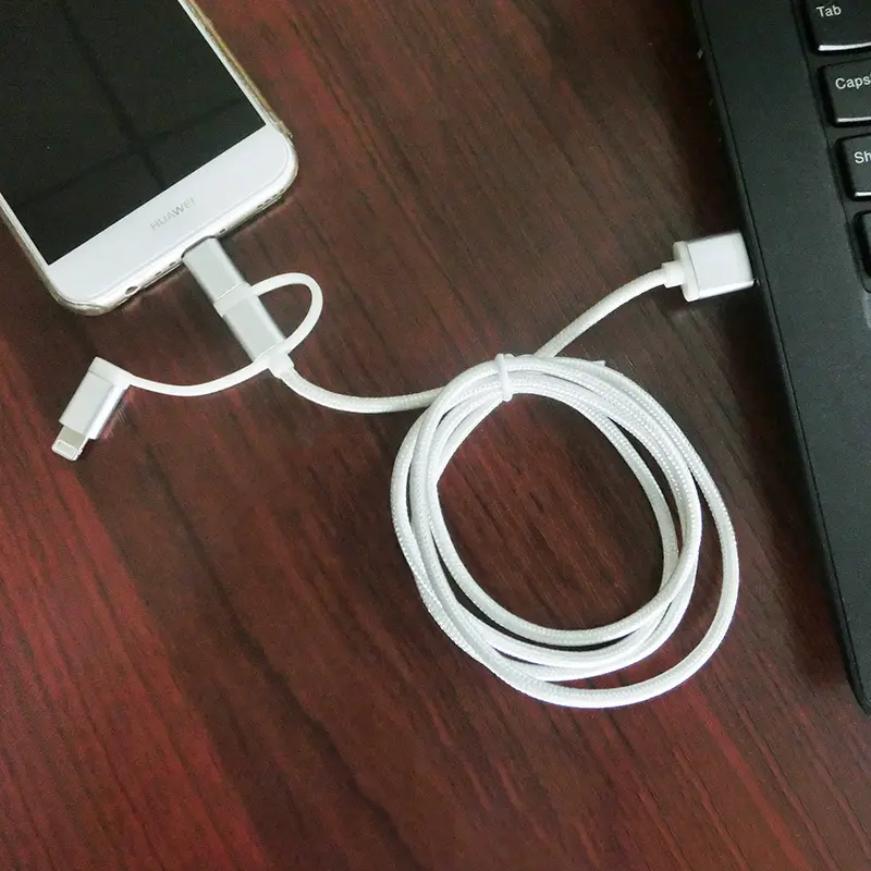 usb multi charger cable keychain home 7