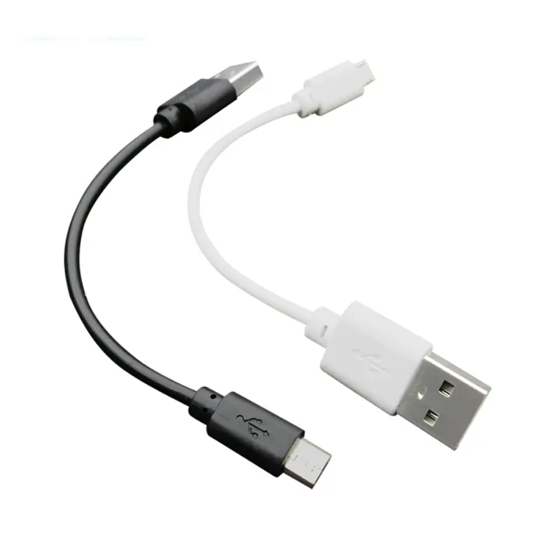 Short micro usb charging sync data cable for mobile phone android speaker SXD147 1