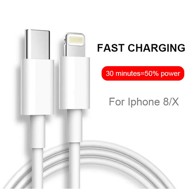 Fast charging Iphone to Type C PD charger cable SXD147 1