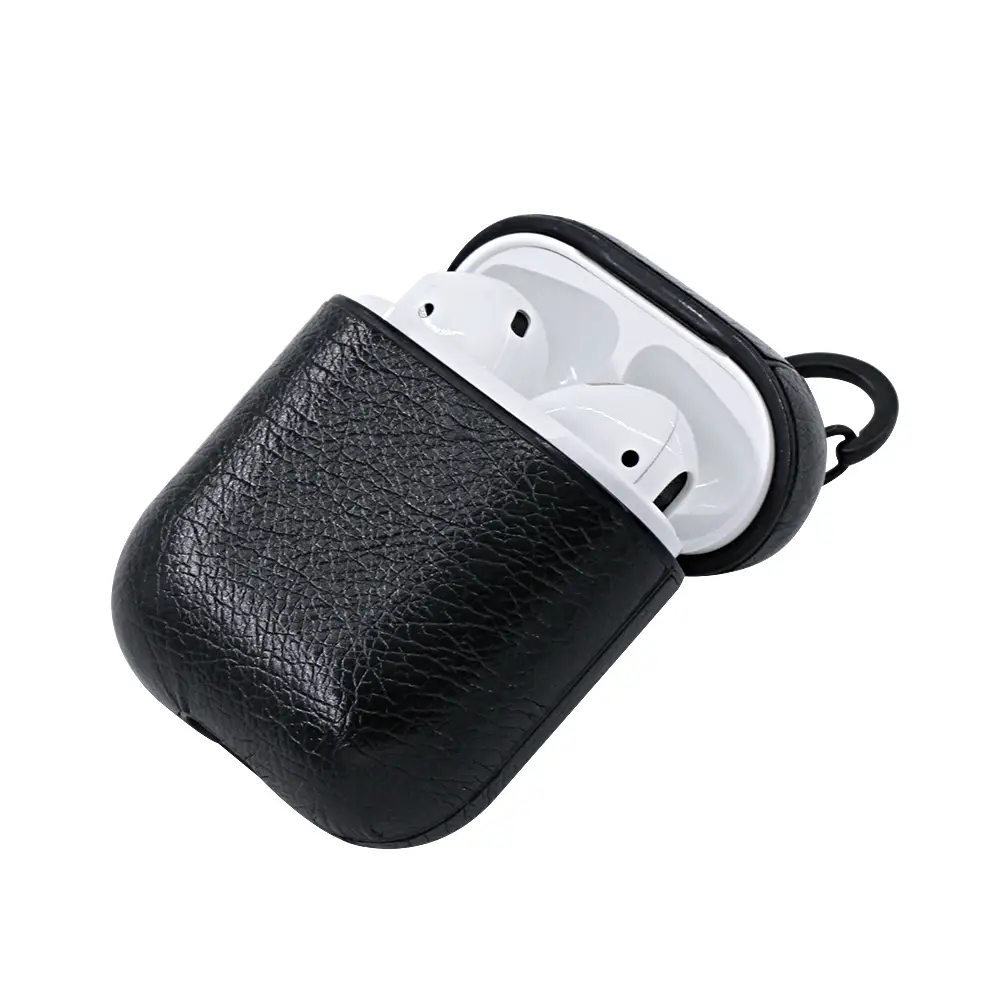 Leather airpods cover case for airpods 1